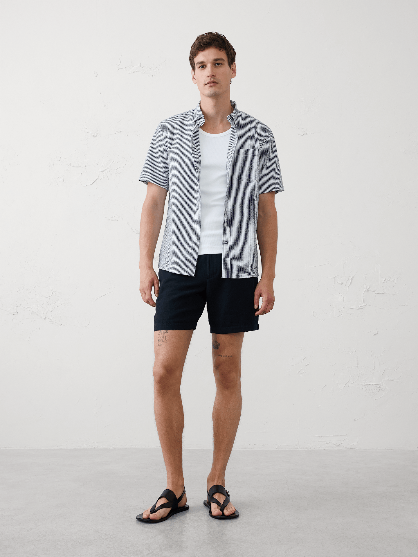 Image number 1 showing, Standard-Fit Seersucker Shirt