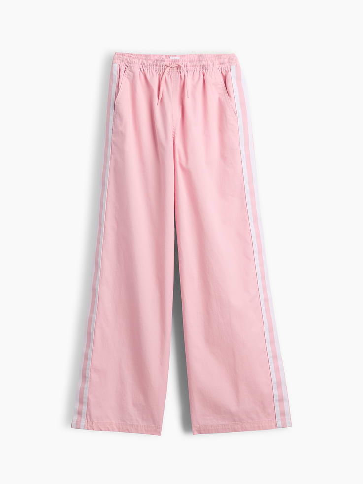 Image number 1 showing, Kids Relaxed Pull-On Twill Track Pants