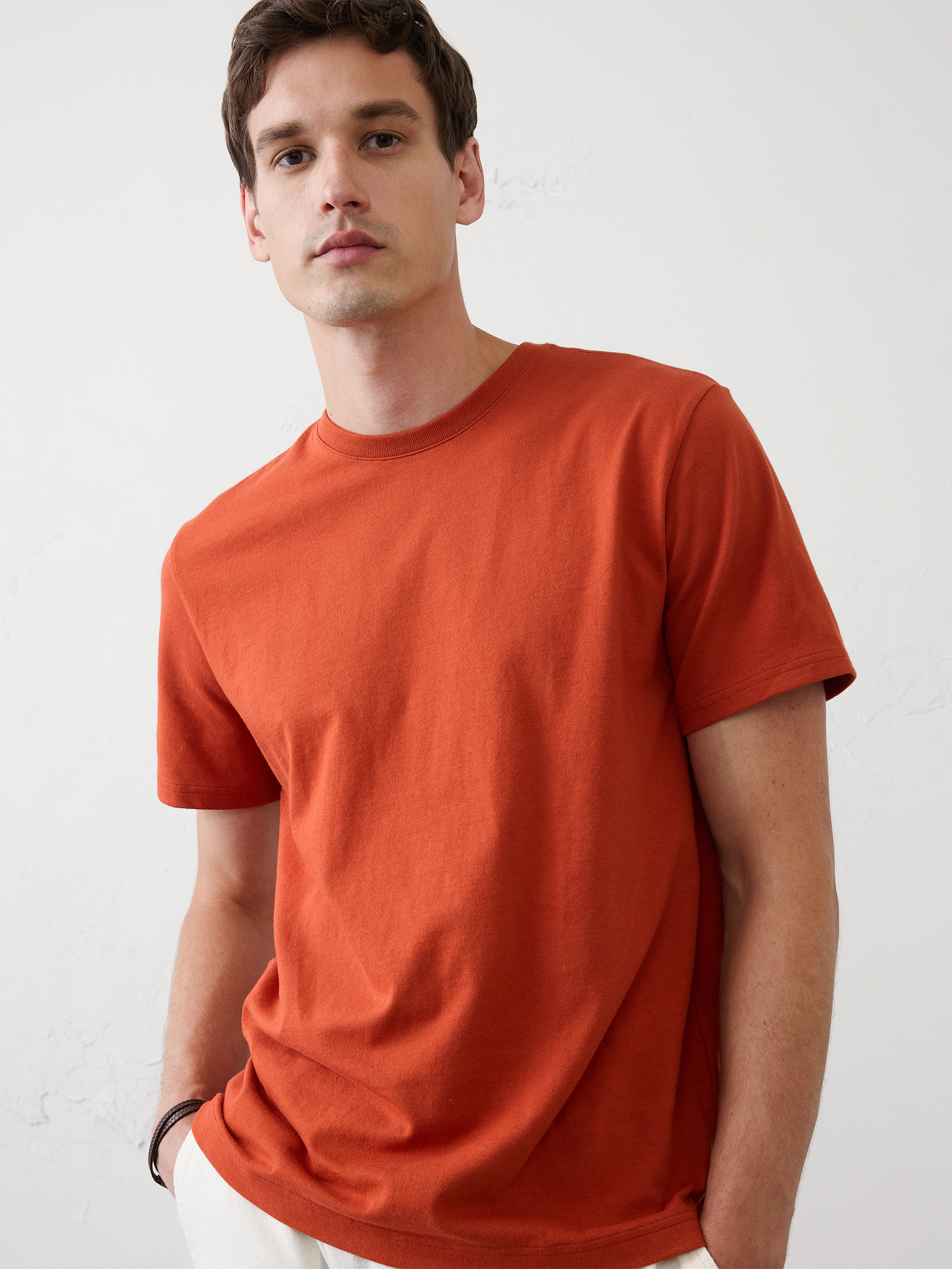 Image number 3 showing, Signature Midweight Cotton T-Shirt
