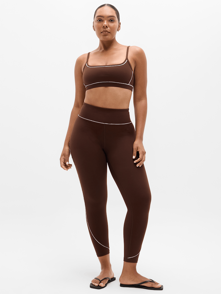 Image number 5 showing, Elation Ultra High Rise Picot 7/8 Legging