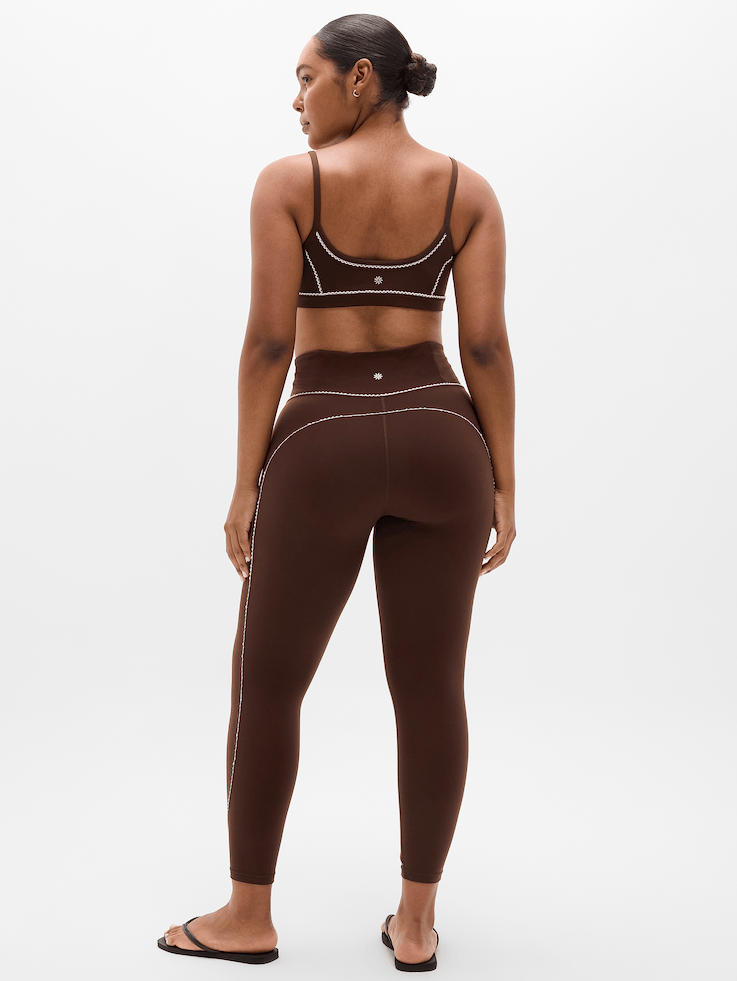 Image number 6 showing, Elation Ultra High Rise Picot 7/8 Legging