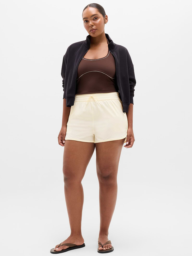 Image number 6 showing, Weekender High Rise Picot 3" Run Short