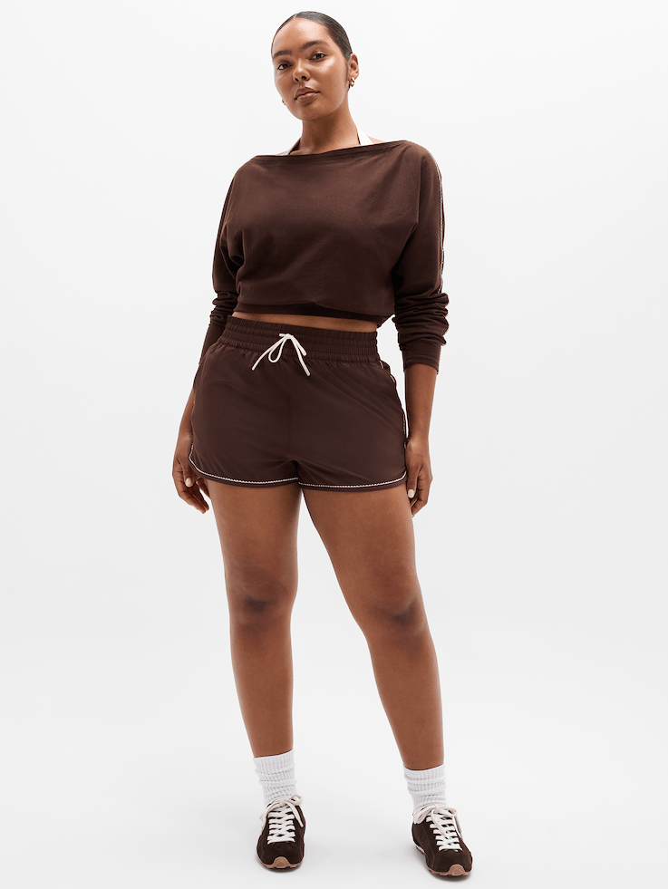Image number 6 showing, Weekender High Rise Picot 3" Run Short