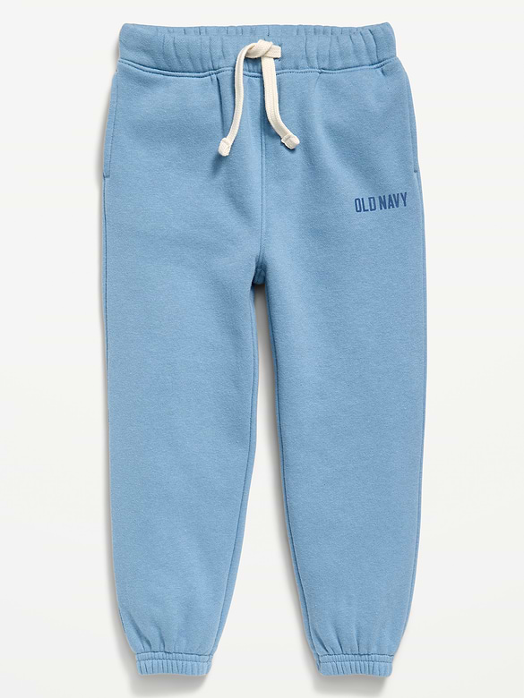 Logo Graphic Fleece Jogger Sweatpants for Toddler Boys