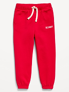 L'image numéro 1 présente Pantalon de jogging en molleton à logo pour tout-petit