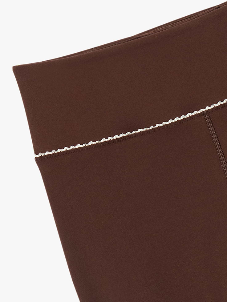 Image number 7 showing, Elation Ultra High Rise Picot 7/8 Legging