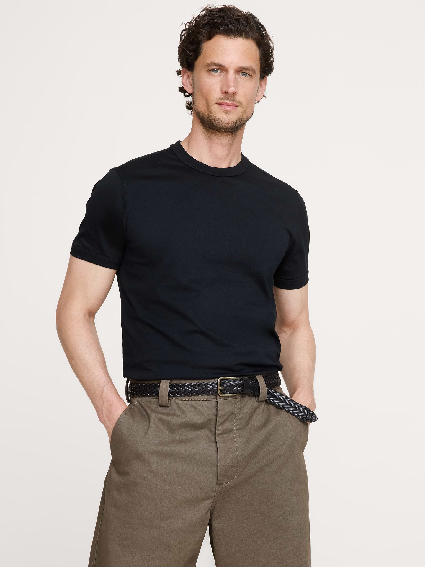 Image number 1 showing, Silky Cotton T-Shirt