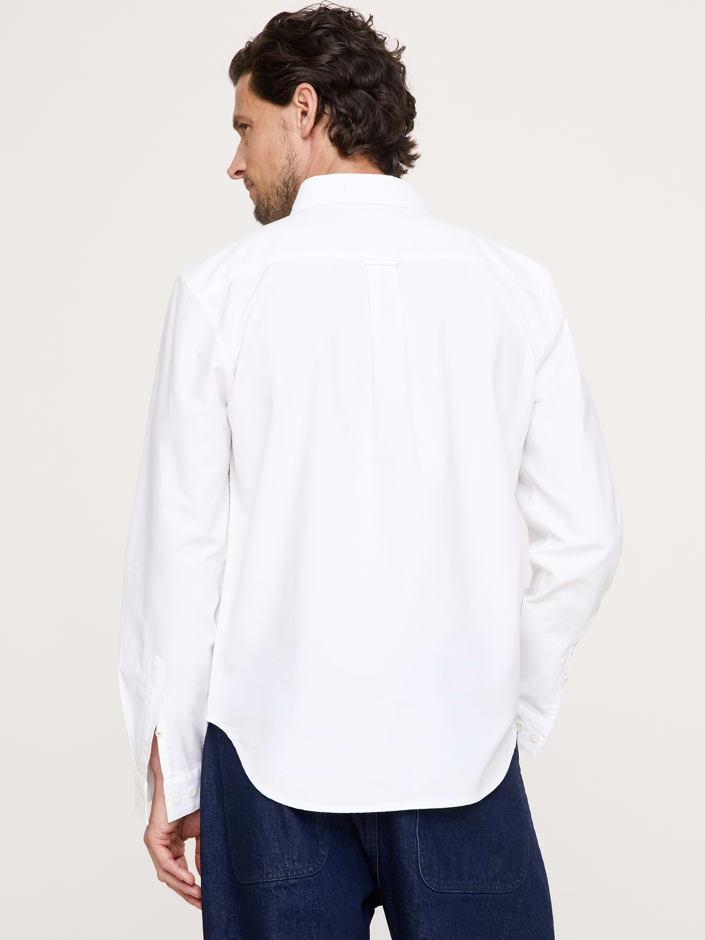 Image number 3 showing, Standard-Fit Cotton Oxford Shirt