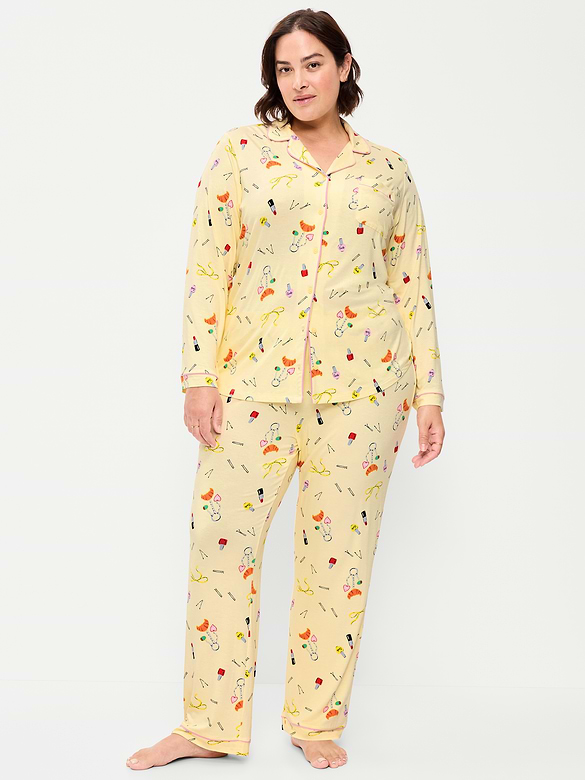 Sunday Sleep Knit Jersey Pant Set