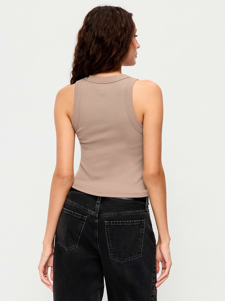 Image number 2 showing, Snug Crop Tank Top