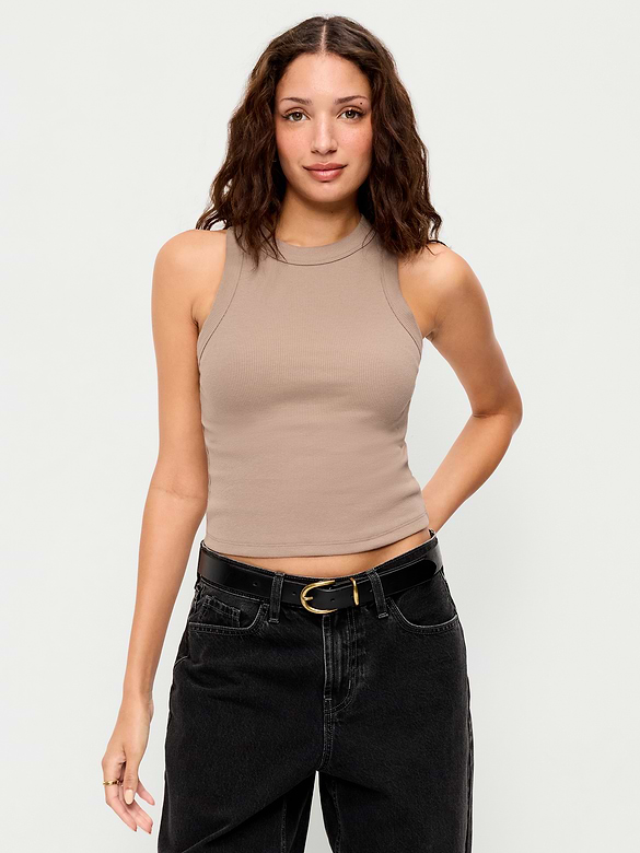 Snug Crop Tank Top