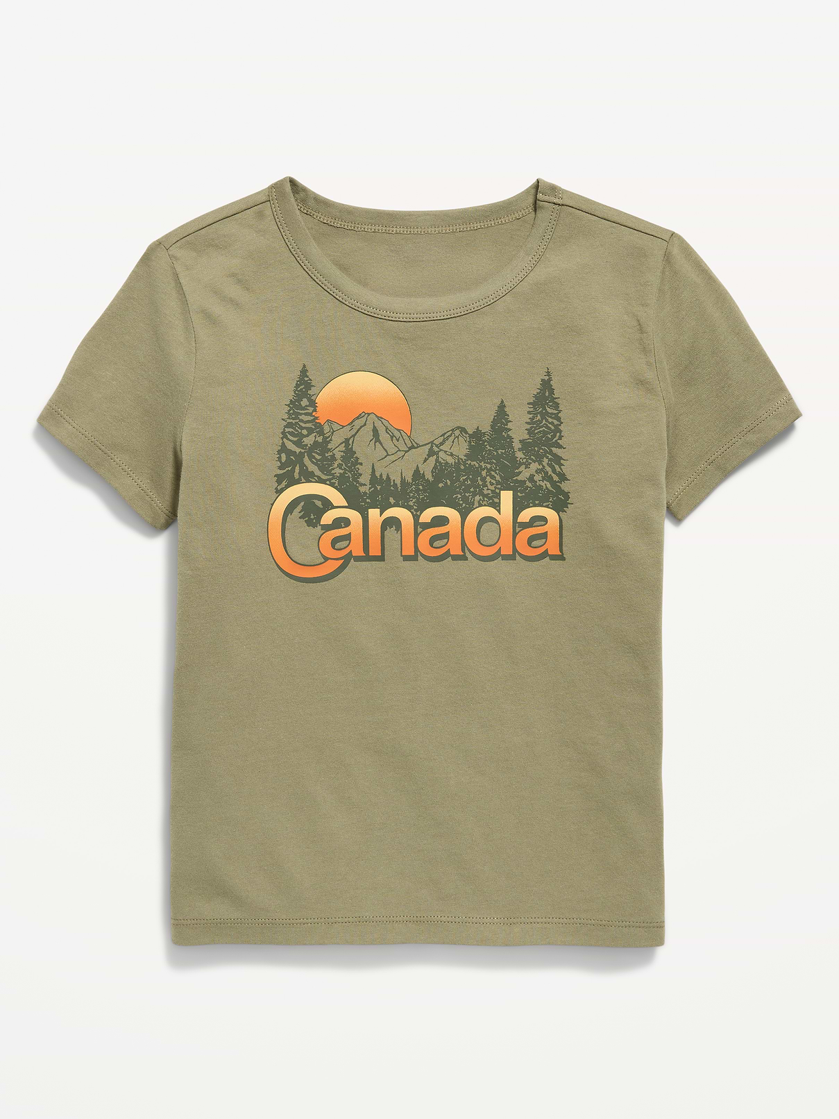 Image number 1 showing, Short-Sleeve Graphic T-Shirt for Girls