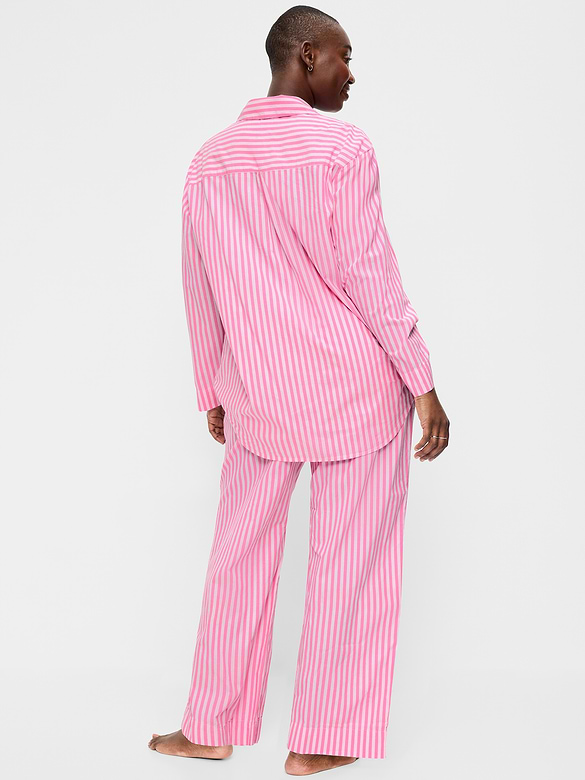 Poplin Pajama Pant Set