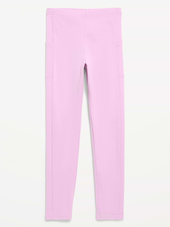 Side-Pocket Leggings for Girls