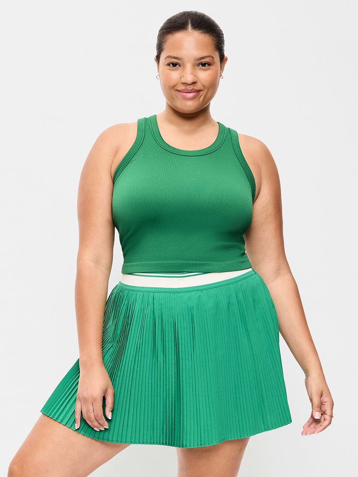 Image number 7 showing, Exhale Seamless Fitted Rib Tank