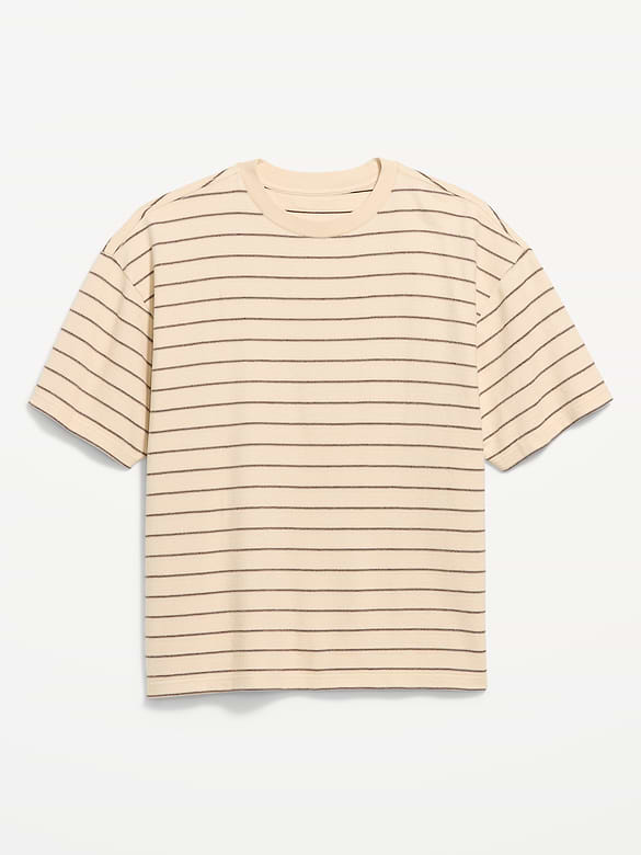 Oversized Heavyweight Garment-Washed T-Shirt