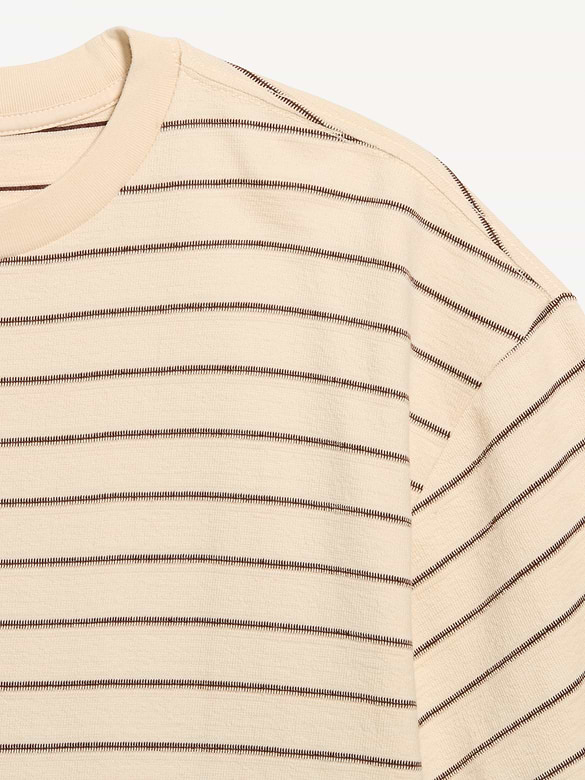 Oversized Heavyweight Garment-Washed T-Shirt