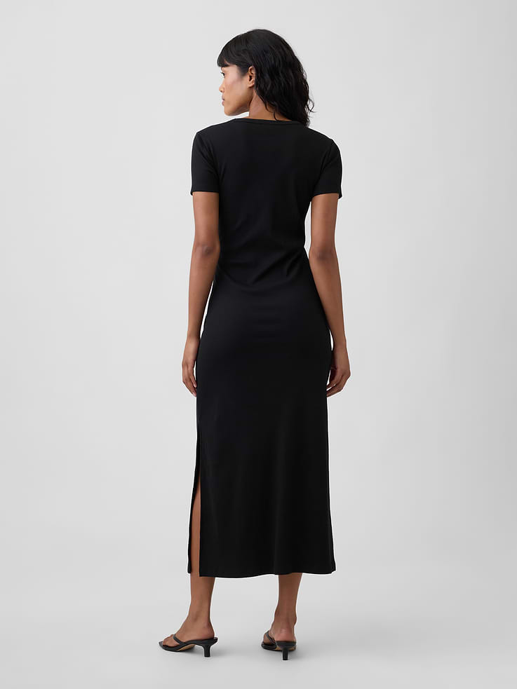 Image number 2 showing, Modern Ribbed Maxi Dress