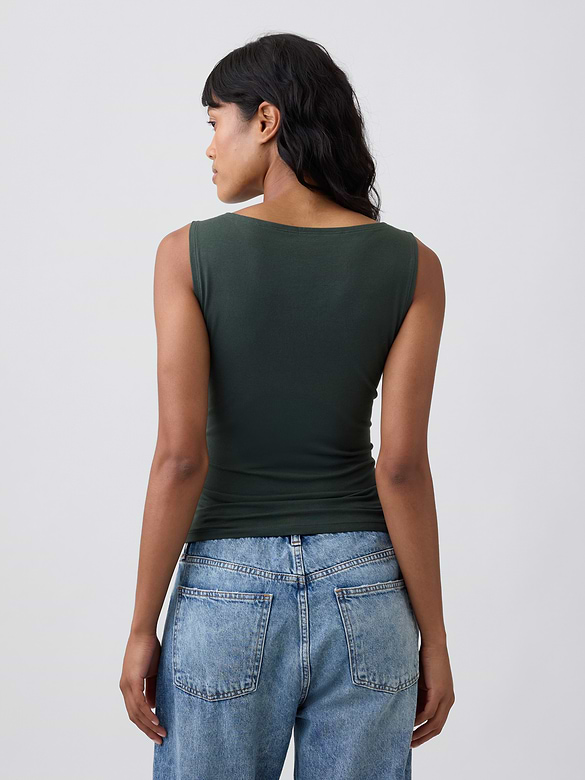 Boatneck Tank Top