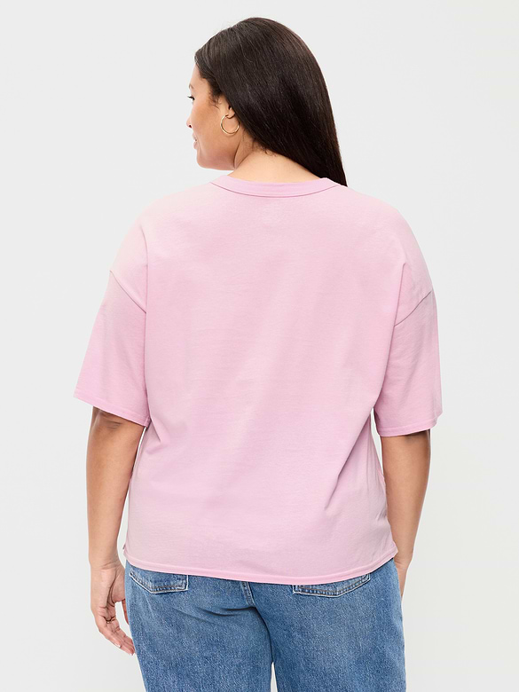 Yosemite National Park Crew-Neck Oversized T-Shirt