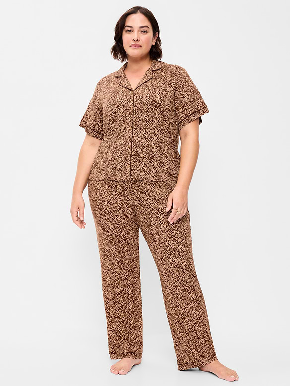 Sunday Sleep Knit Jersey Pant Set