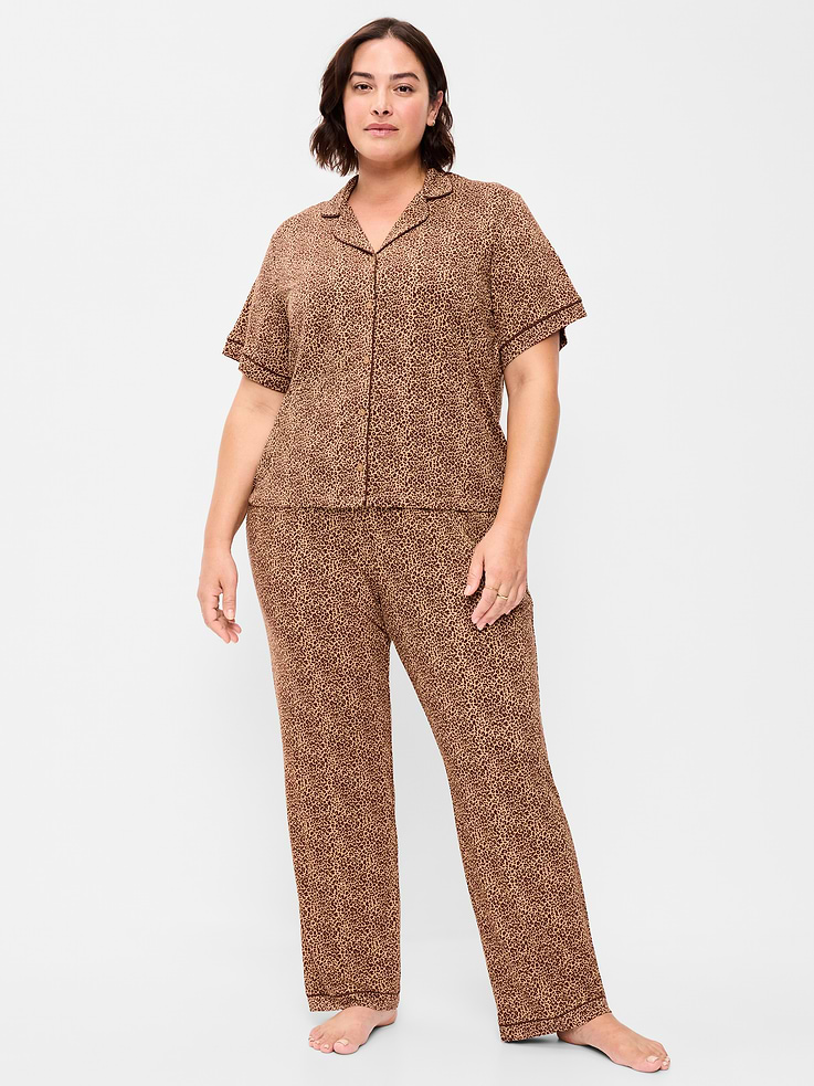 L'image numéro 6 présente Ensemble pantalon en tricot de jersey Grasse matinée
