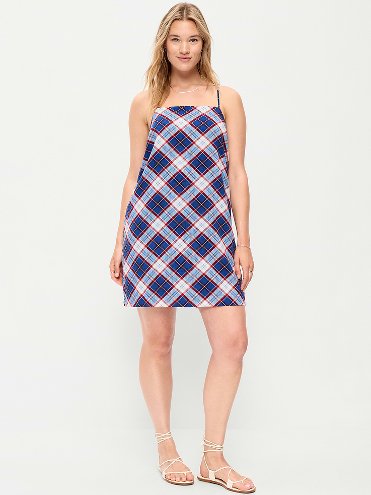 Image number 7 showing, Strappy Mini Shift Dress