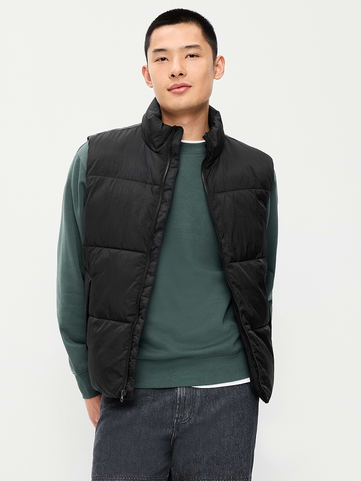 Image number 1 showing, Frost-Free Water-Resistant Puffer Vest