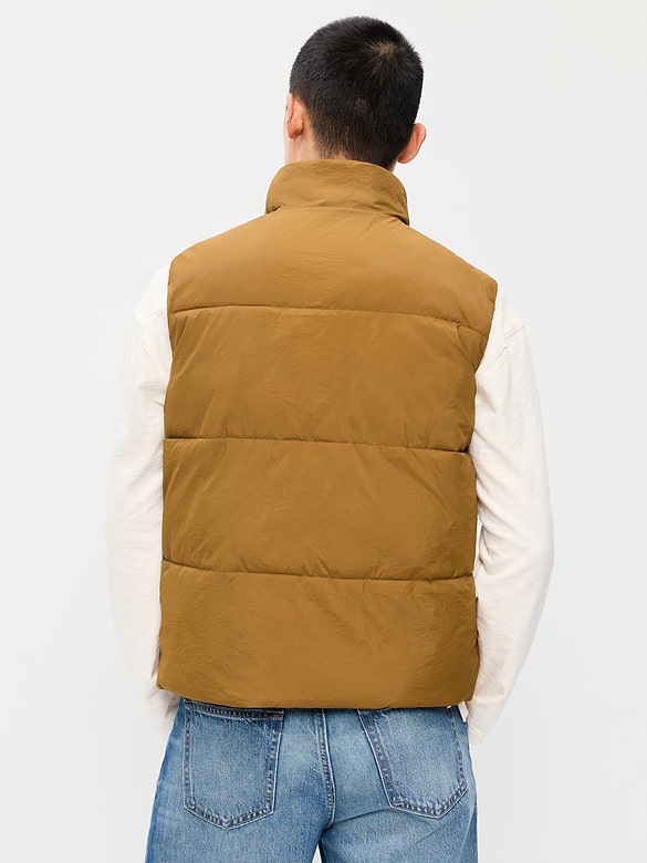 Frost-Free Water-Resistant Puffer Vest