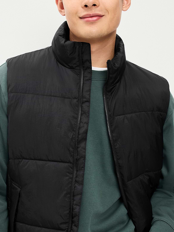 Frost-Free Water-Resistant Puffer Vest
