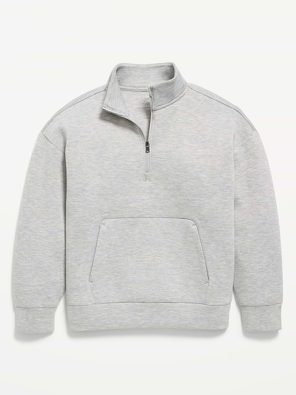 Bounce Fleece Oversized Quarter-Zip for Boys