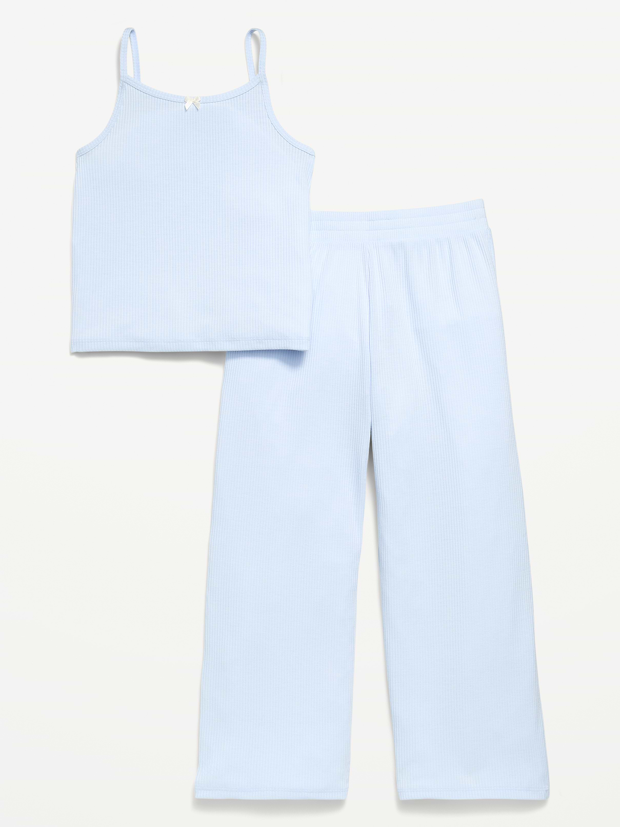 Image number 1 showing, Ribbed Pajama Cami and Pants Set for Girls