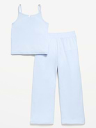 Image number 1 showing, Ribbed Pajama Cami and Pants Set for Girls