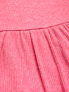 Image number 2 showing, Long-Sleeve Ribbed Heart Pocket Dress for Toddler Girls