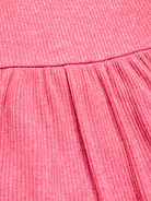 Image number 2 showing, Short-Sleeve Ribbed Heart Pocket Dress for Toddler Girls