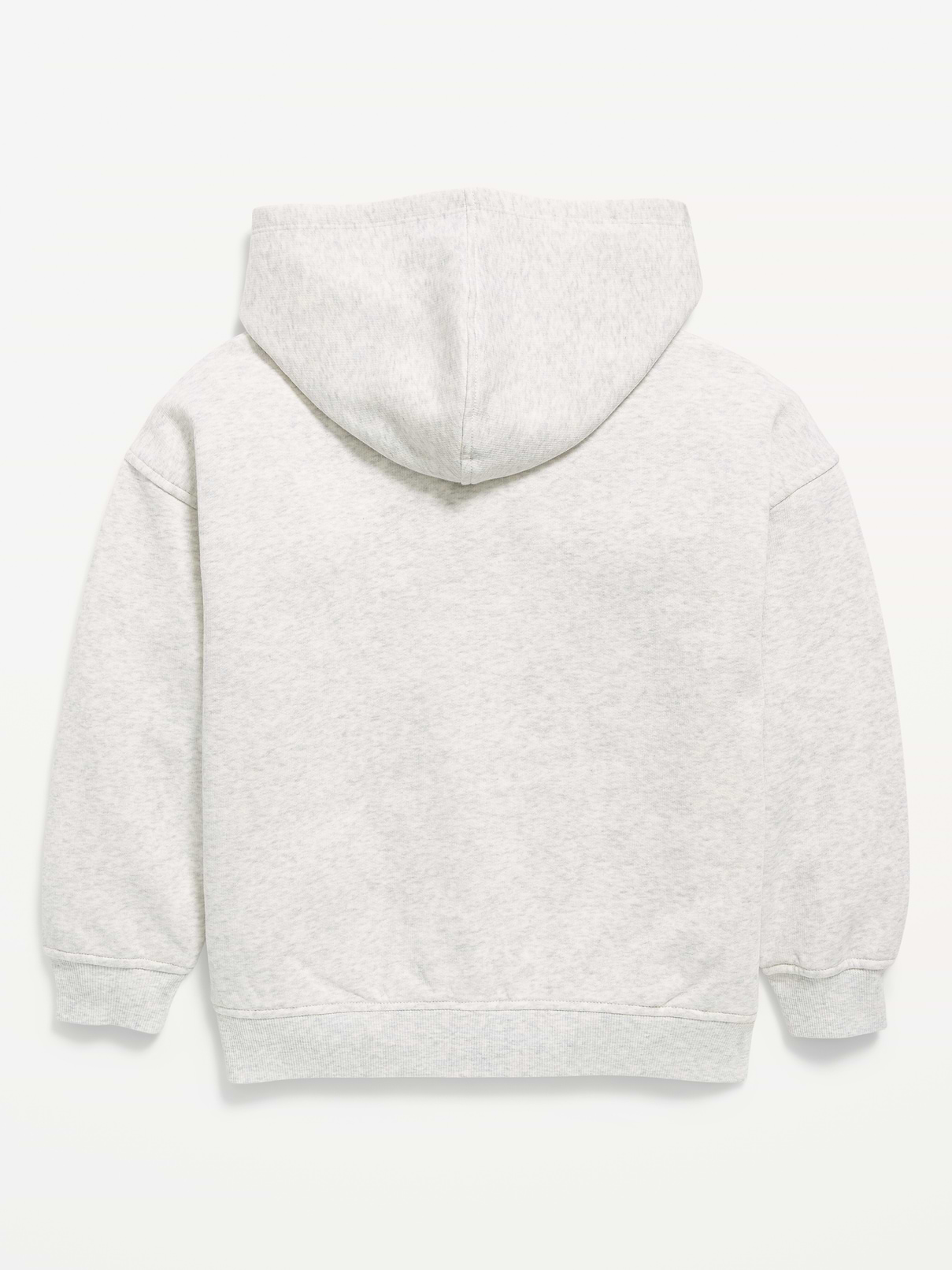 Image number 2 showing, Oversized Fleece Full-Zip Hoodie for Girls