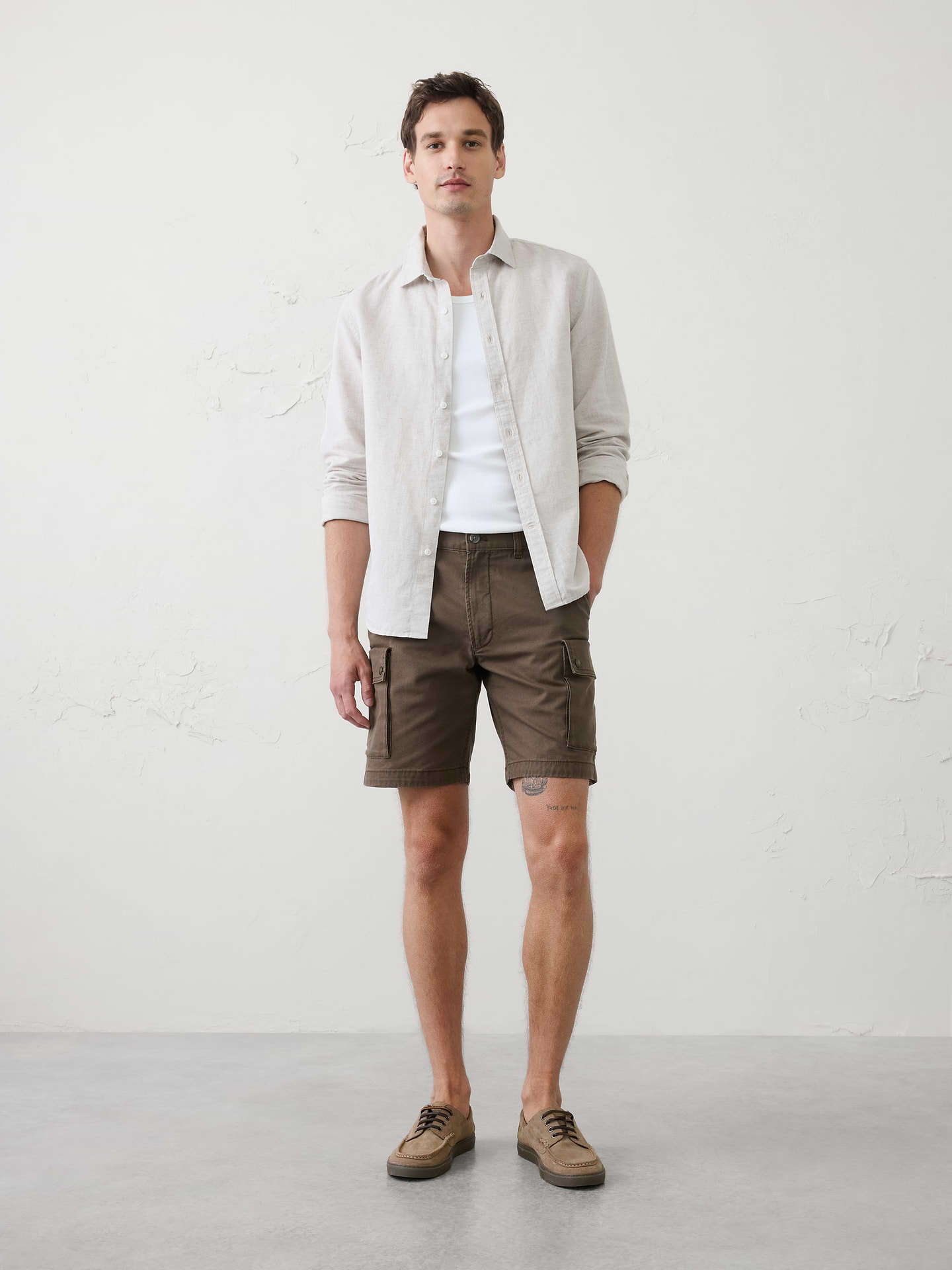 Image number 1 showing, 9" Canvas Cargo Short