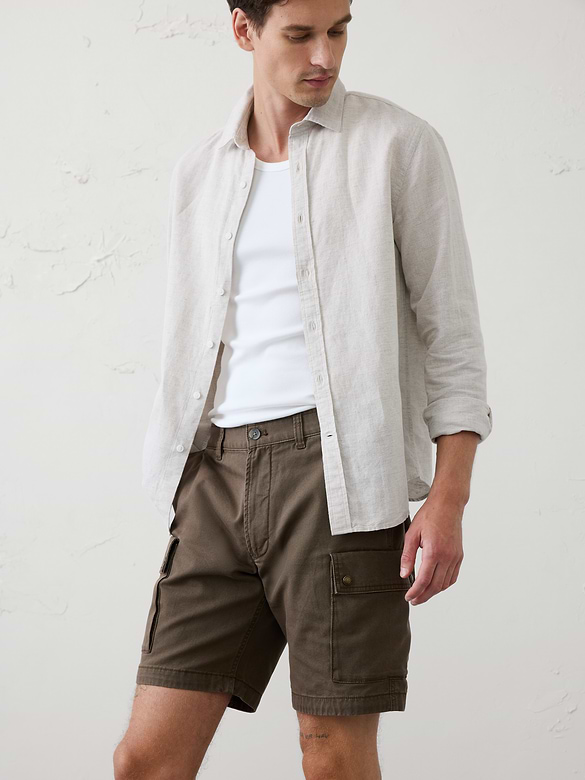 9" Canvas Cargo Short