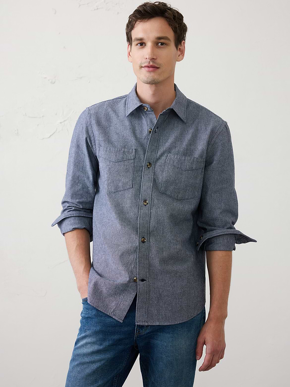 Standard-Fit Textured Shirt