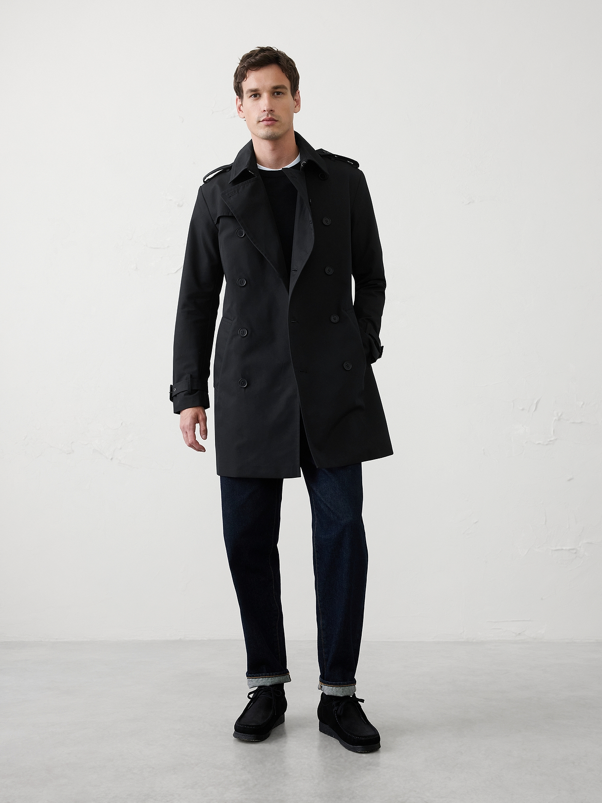 banana republic ロングコート メンズ M banana republic ロングコート メンズ M BANANA REPUBLIC（バナナリ