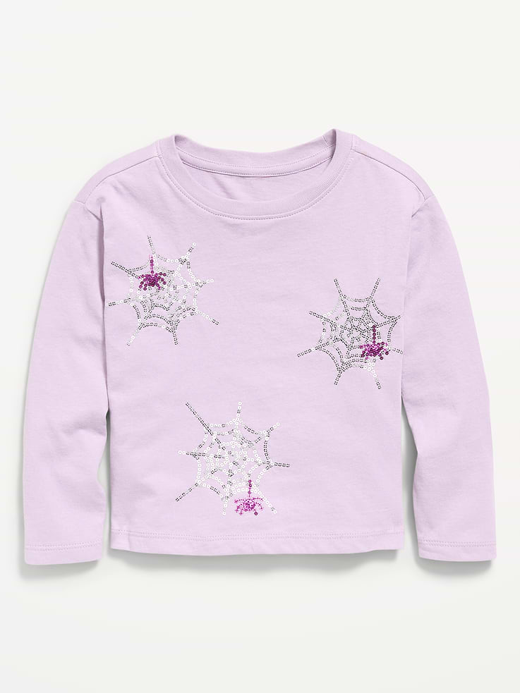 Image 1 of 2, crew neck, long sleeves, graphic at front, Product #909861