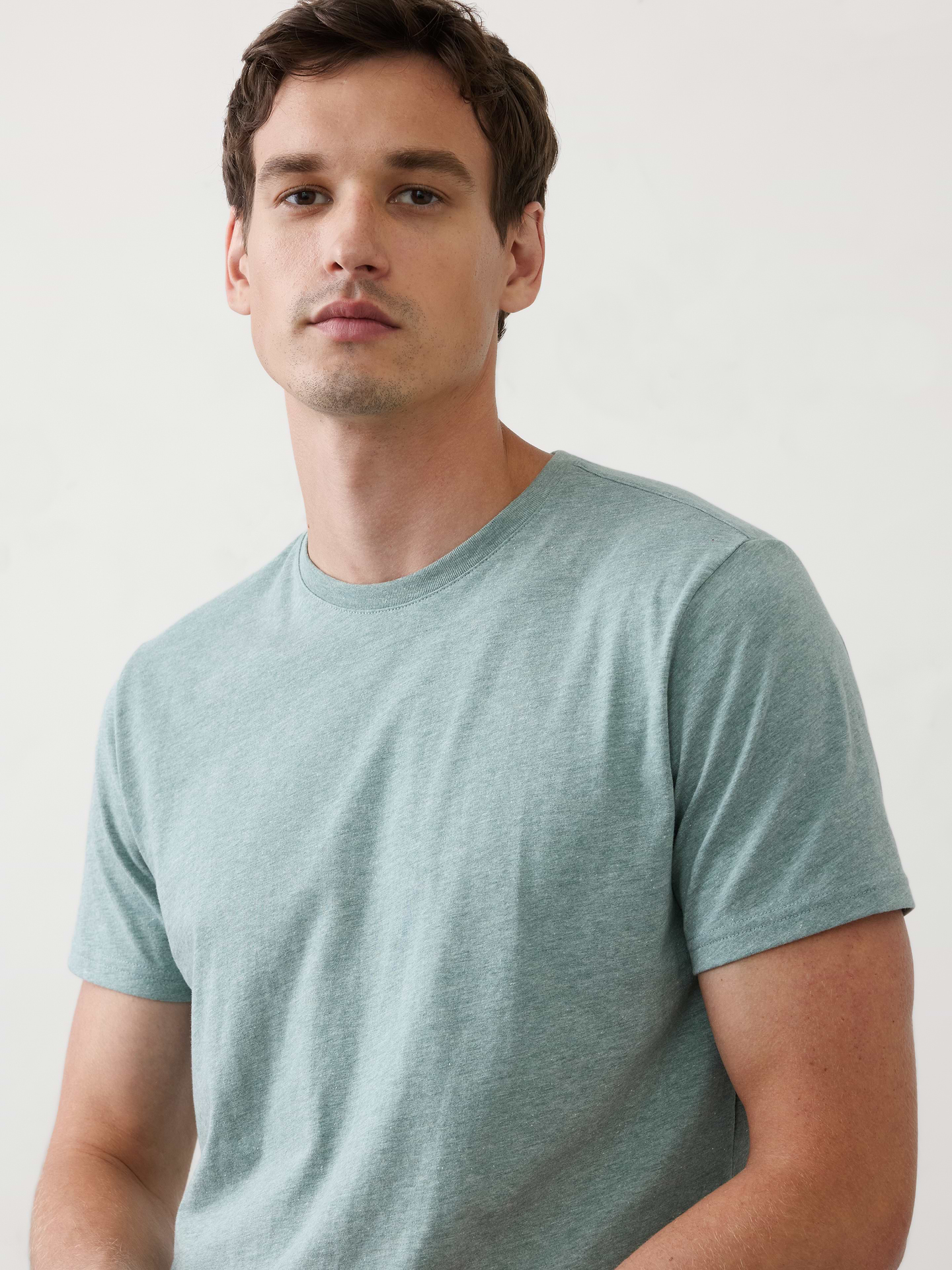 Image number 3 showing, Standard-Fit Premium Wash Crew-Neck T-Shirt