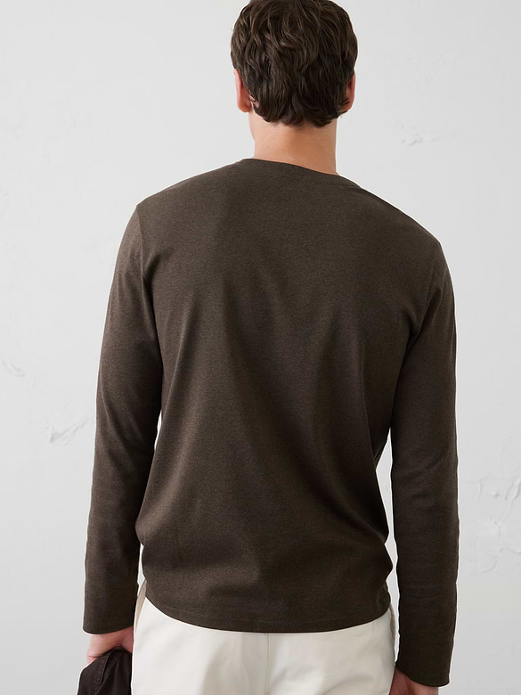 Slim-Fit Luxe Touch Long-Sleeve T-Shirt