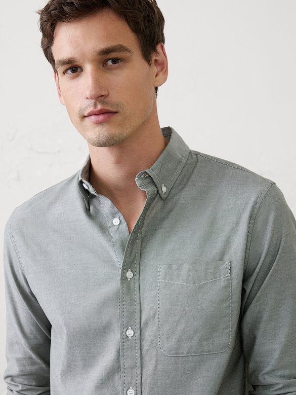 Slim-Fit Oxford Shirt