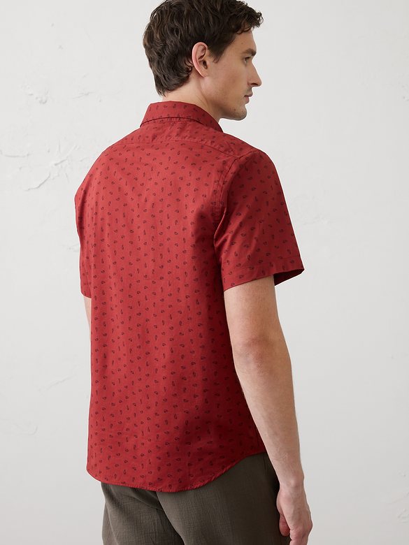 Slim-Fit Softwash Cotton Shirt