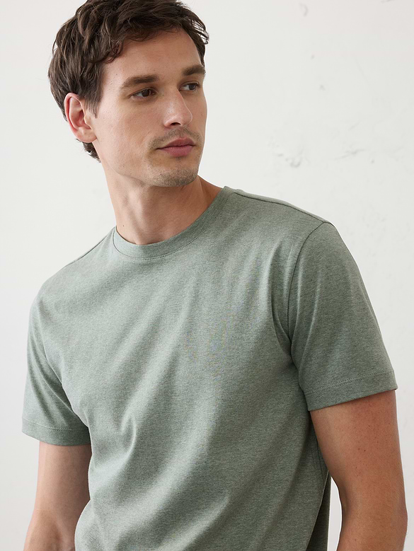 Luxe Touch Crew-Neck T-Shirt