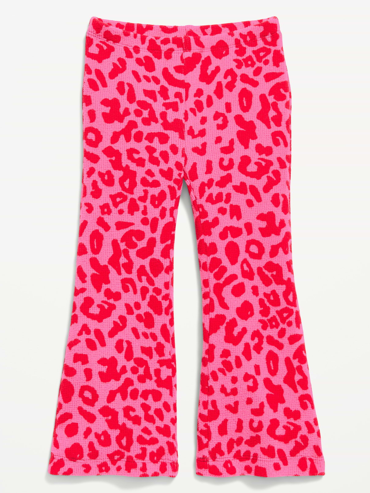 Image number 1 showing, Waffle Knit Flared Leggings for Toddler Girls