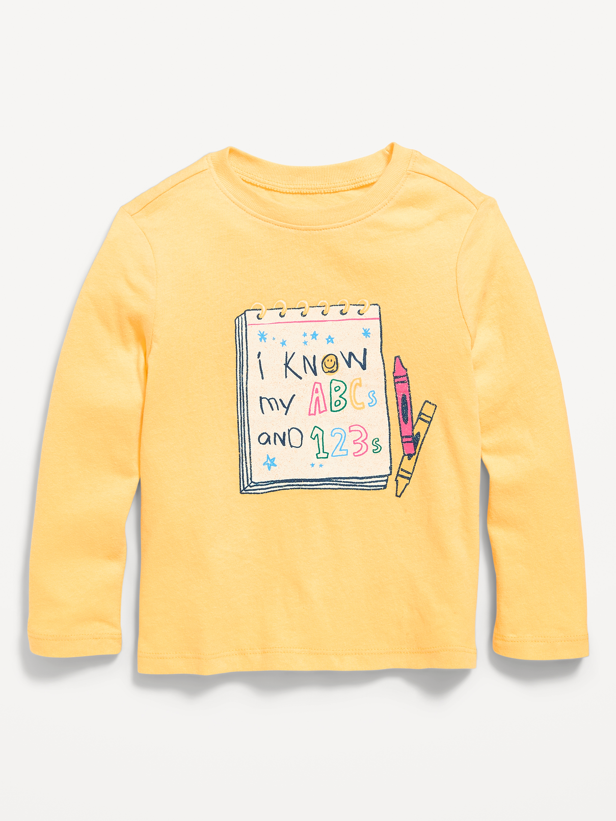 L'image numéro 1 présente T-shirt à manches longues et à imprimé pour toute-petite fille