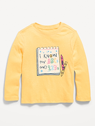 L'image numéro 1 présente T-shirt à manches longues et à imprimé pour toute-petite fille