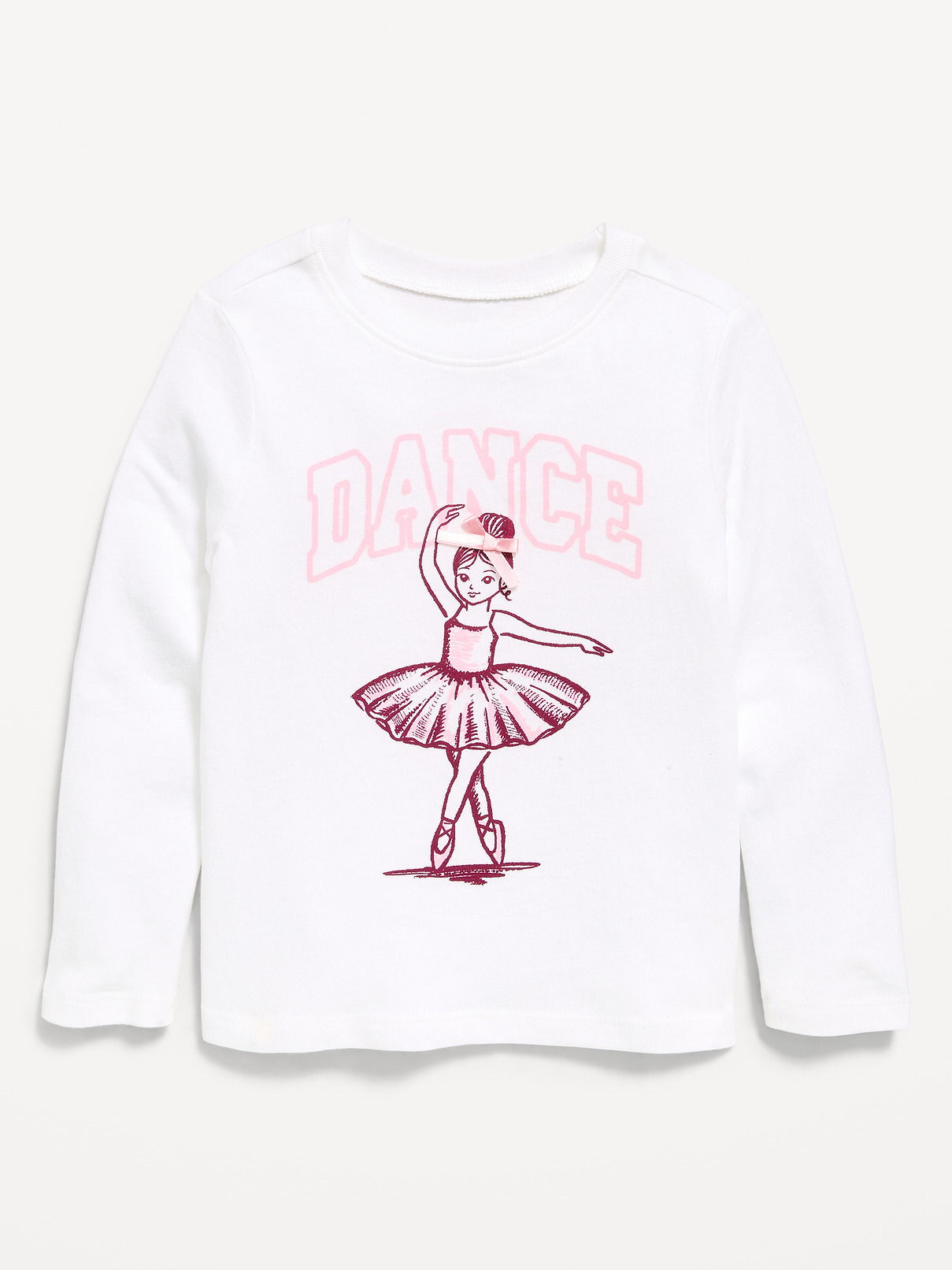 Image number 1 showing, Long-Sleeve Graphic T-Shirt for Toddler Girls